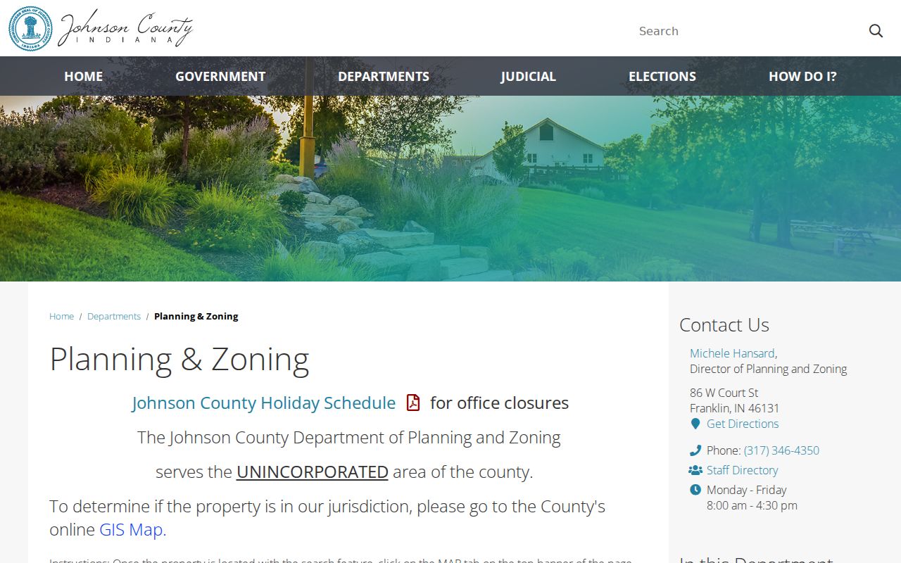 Franklin neighbors Johnson County planning and zoning records